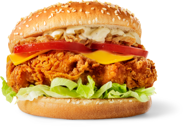 Cripsy Chicken Burger - Irezistibil de la American Crispy